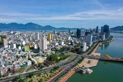 岘港市一角。图自越通社