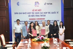 签署仪式场景。国际合作局供图