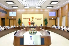 会议现场。图自越通社