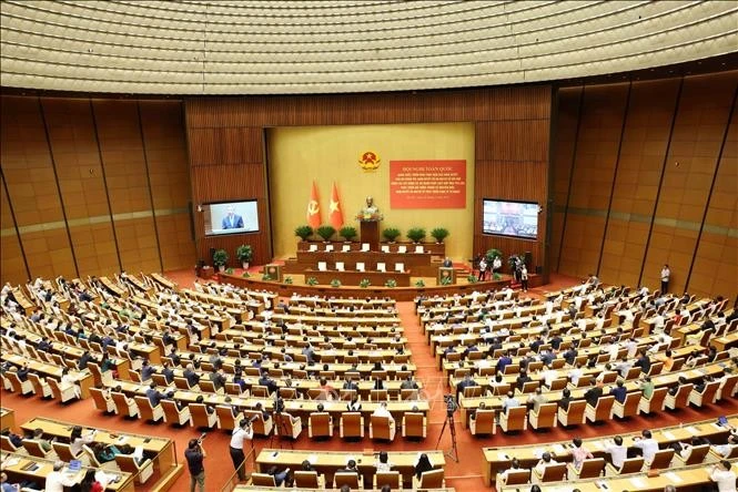 会议全景。图自越通社
