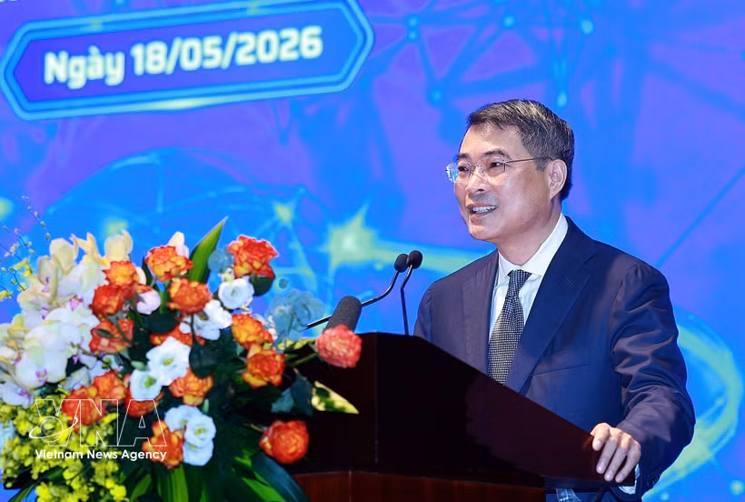 越南政府总理黎明兴出席越南科技创新日庆祝活动暨以“科技、创新与数字化转型——新增长模式的主要动力”为主题的战略技术部署会议。图自越通社