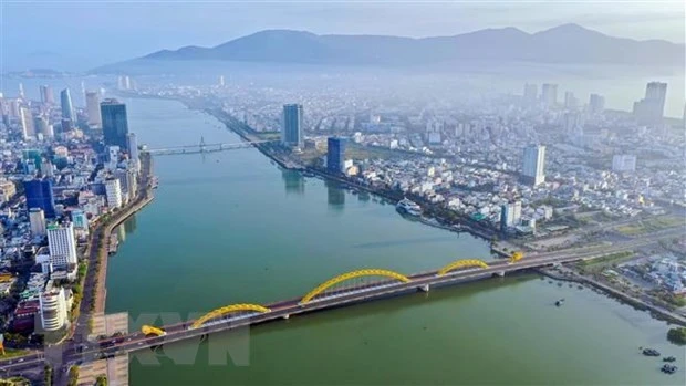 附图：岘港市的一角。图自越通社