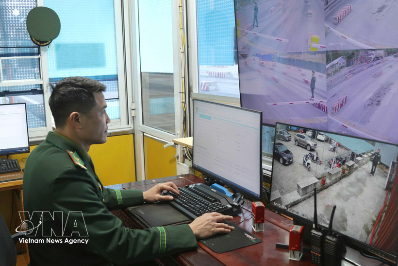 谅山省各口岸的货物贸易始终保持顺畅。图自越通社