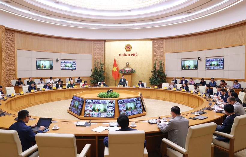 国家打击非法、不报告、不受管制（IUU）捕捞指导委员会第31次会议现场。图自越通社