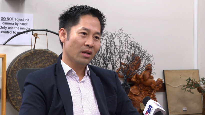 南非比勒陀利亚大学讲师杨英俊教授。图自越通社