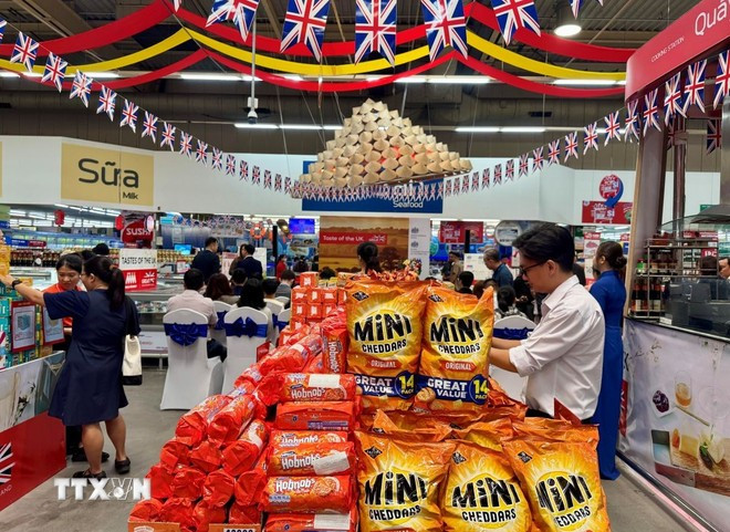 “英国风味——英国美食周”活动首次在胡志明市举办。图自越通社