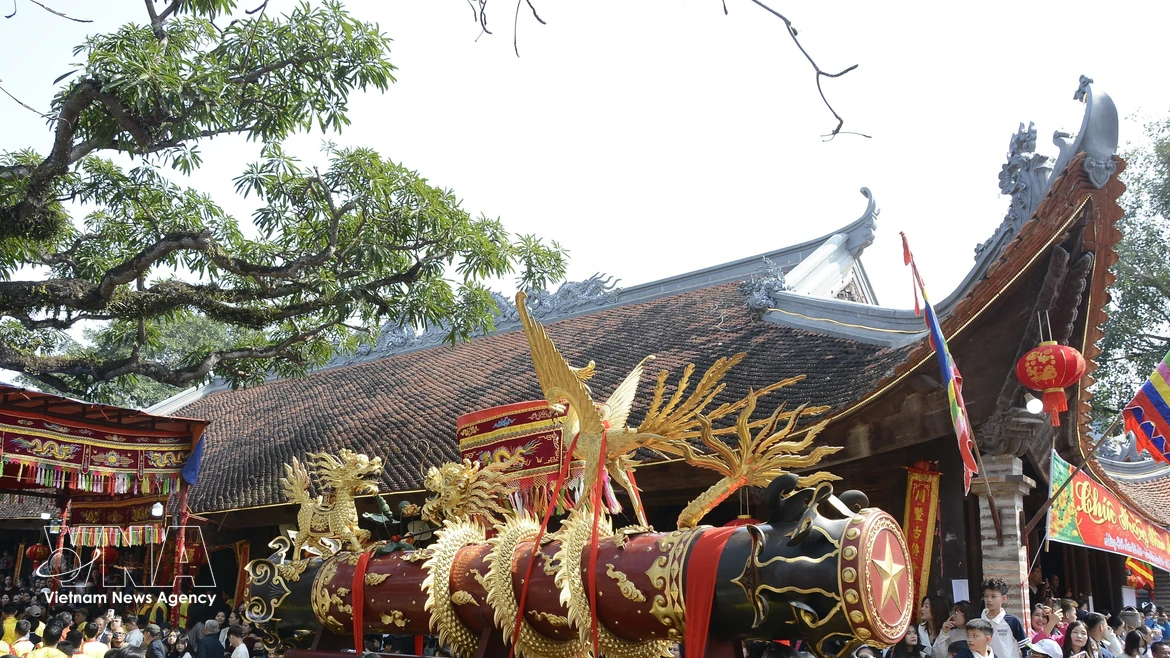 丙午新春同骑村迎炮庙会热闹登场 弘扬北宁传统文化