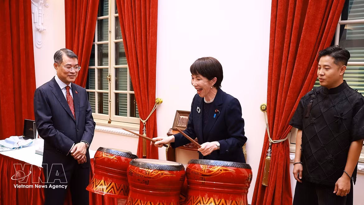 黎明兴总理主持隆重宴会招待日本首相高市早苗