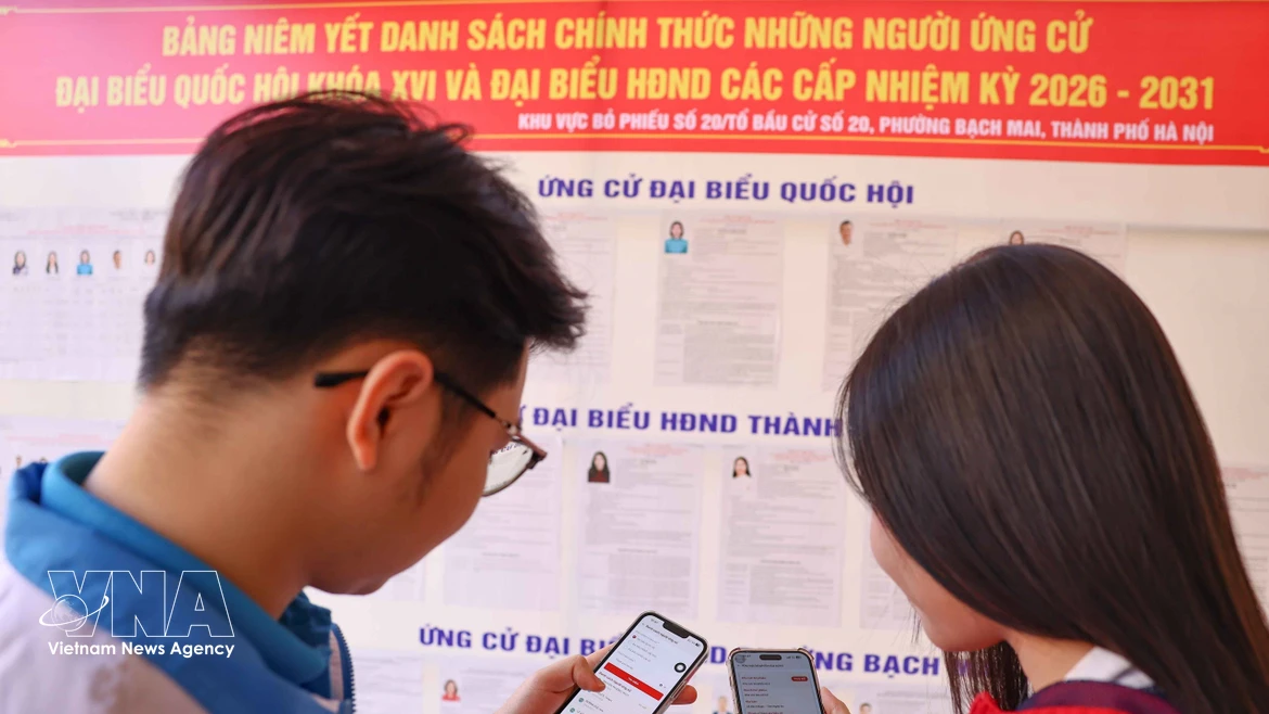 第57号决议：VNeID应用助力大学生参与第十六届国会和各级人民议会代表选举