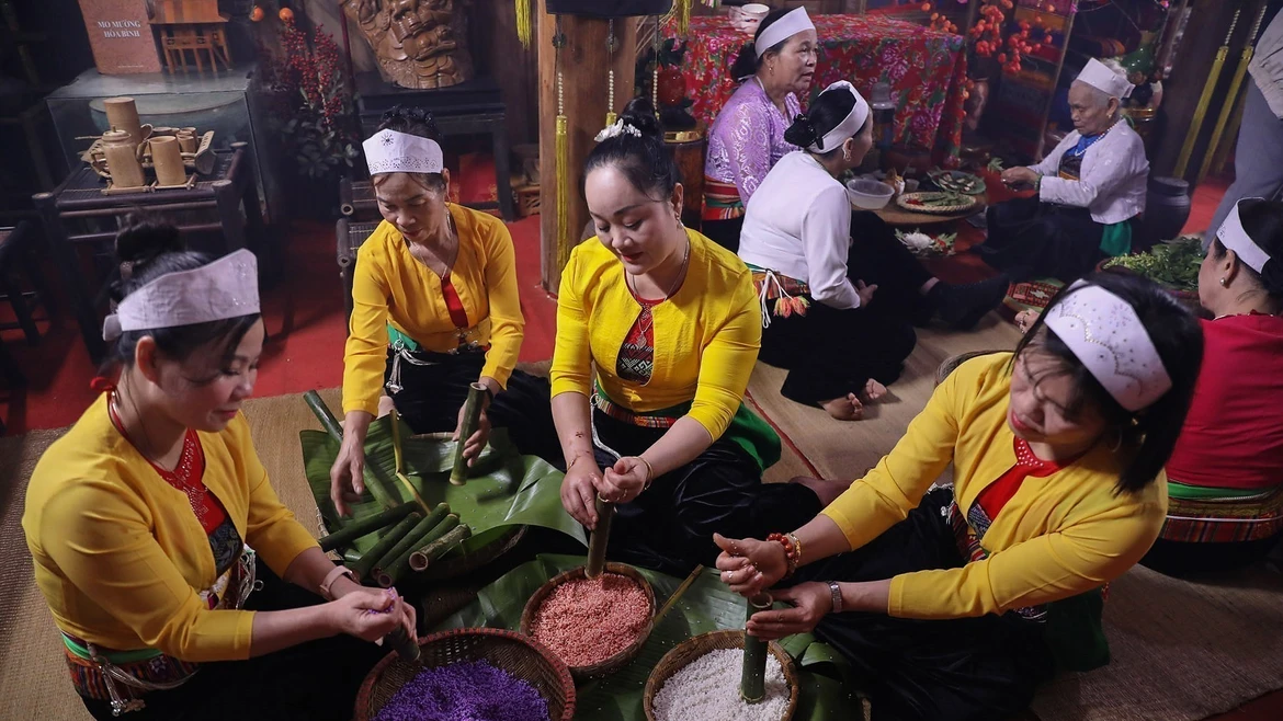 富寿省芒族同胞的春节