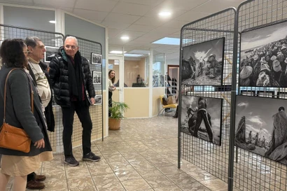 "我们心中的海洋"图片展开展。图自越通社