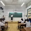 参加2026年越南高中毕业考试的胡志明市学生。图自越通社