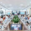 工作会谈全景。图自《国际报》