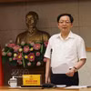 政府副总理胡国勇在会上发言。图自越通社