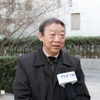 中国云南省社会科学院越南研究所名誉所长朱振明教授在越共十四大召开前夕接受越通社驻北京记者采访。图自越通社