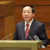 越共中央政治局委员、中央书记处书记、中央宣教与民运部部长郑文决。图自越通社