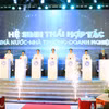 “国家—学校—企业”合作生态体系发布仪式。图自越通社