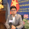 越南驻以色列大使馆代办严春海灯接受越通社记者采访。图自越通社