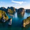 下龙湾的美景。图自越通社