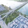 陈兴道大桥投资建设项目效果图。图自《新河内报》