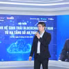 越南区块链与数字资产协会主席范德忠致开幕词。图自越通社