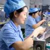 加工制造业新获批外资规模最大，注册资本达70.7亿美元，占新增注册资本总额的69%。图自越通社
