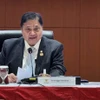印尼经济统筹部部长艾尔朗加·哈塔尔托。图自越通社