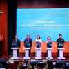 2027年越南APEC会议标识及视觉识别系统设计大赛启动仪式。图自越通社