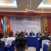 纪念越南与欧亚经济联盟（EAEU）自由贸易协定签署10周年新闻发布会。图自互联网