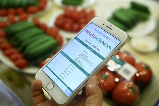 越南亟待建立国家统一的商品溯源体系。图自越通社 truy-xuat-nguon-goc-7457.jpg