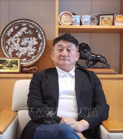 POSCO越南公司副总经理安成求。图自越通社 vna-potal-chuyen-tham-cua-tong-bi-thu-to-lam-toi-han-quoc-co-hoi-tao-ra-suc-manh-tong-hop-lon-stand.jpg