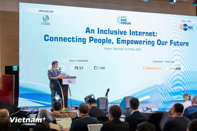 越南科技部副部长裴黄方发言。图自vietnam+ 6.jpg