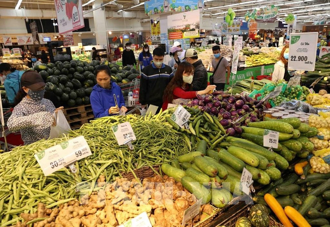 2025年4月越南CPI上涨0.07%。图自越通社 161456-april-cpi-down-1-54-percent-month-on-month.jpg