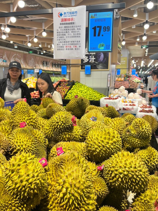中国民众能够消费到越南的优质农产品和商品,也将增进对越南的好感。图自越通社 sau-rieng.jpg