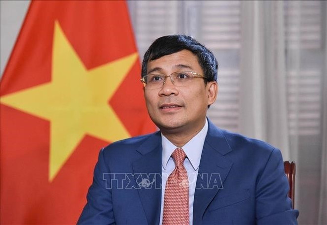 越南外交部副部长阮明宇。图自越通社 minh-vu.jpg