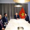 苏林总书记与美国前参议员帕特里克·莱希通电话。图片来源：越通社