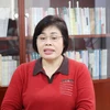 中国社会科学院马克思主义研究院教授、博士，越南问题专家潘金娥。图自越通社