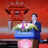 国家主席梁强出席 2026 年“家乡之春”特别文艺晚会并致辞。图片来源：越通社