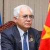 乌兹别克斯坦-越南友好协会主席阿利舍尔·穆哈梅多夫。图自越通社