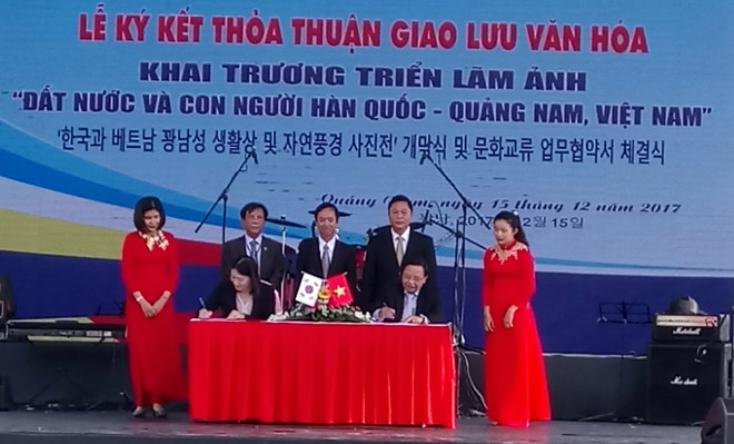 越南广南省与韩国加大文化交流与合作力度 ảnh 1 越南广南省与韩国加大文化交流与合作力度 ảnh 1
