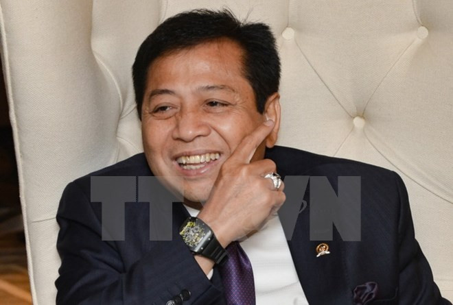 印尼国会议长诺凡多递交辞职书 ảnh 1 印尼国会议长诺凡多递交辞职书 ảnh 1