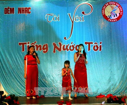 “我爱我国母语”音乐会在布拉格举行 ảnh 2 “我爱我国母语”音乐会在布拉格举行 ảnh 2