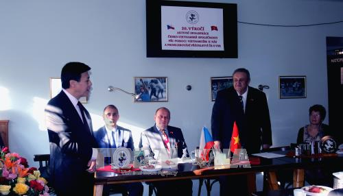 捷越友好协会第21次代表大会在布拉格举行 ảnh 1