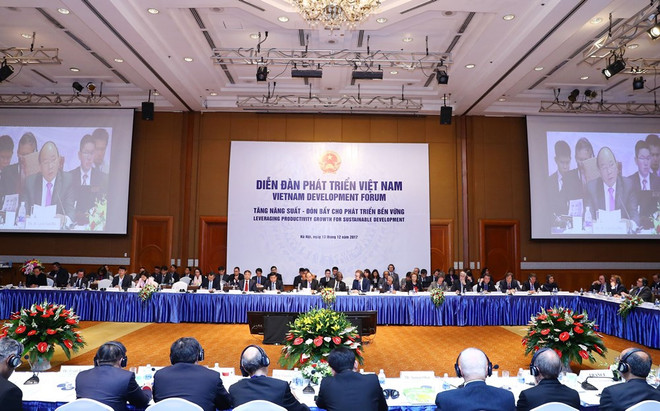 2017年越南发展论坛在河内举行 ảnh 1 2017年越南发展论坛在河内举行 ảnh 1