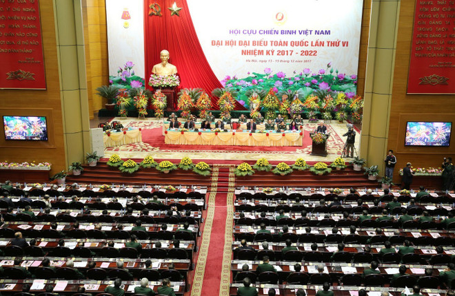 越南老兵协会第六次全国代表大会隆重开幕 ảnh 1 越南老兵协会第六次全国代表大会隆重开幕 ảnh 1