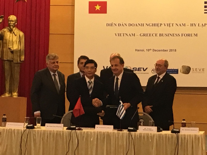 越南希腊企业论坛在河内召开 ảnh 1 越南希腊企业论坛在河内召开 ảnh 1