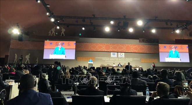 越南代表出席政府间会议 通过联合国《全球移民契约》 ảnh 1