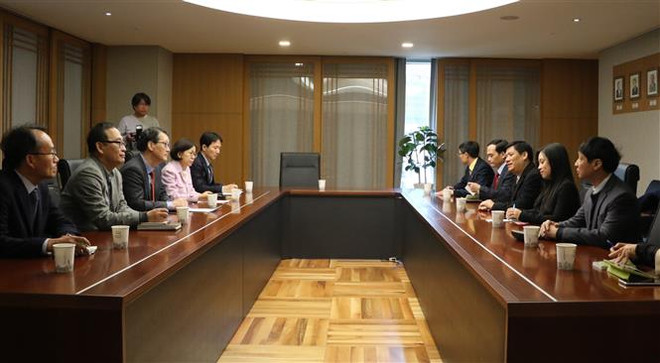 越韩加强职业教育和新闻传播经验交流 ảnh 1 越韩加强职业教育和新闻传播经验交流 ảnh 1