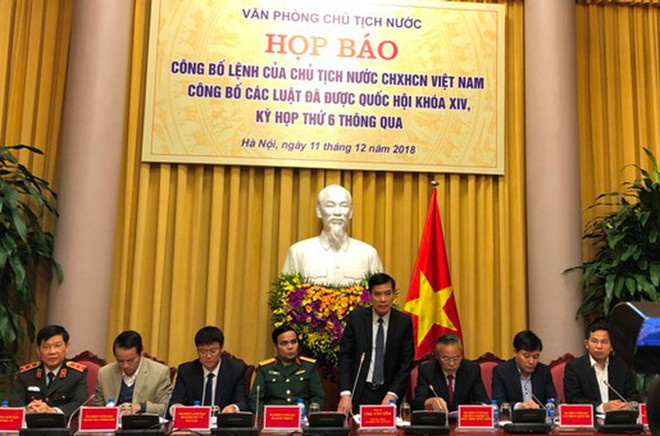 越南国家主席签署关于颁布九部法律的主席令正式公布 ảnh 1 越南国家主席签署关于颁布九部法律的主席令正式公布 ảnh 1