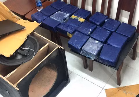 胡志明市：逮捕两名非法运输19公斤合成毒品的嫌犯 ảnh 1